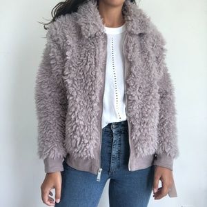 COPY - BCBGeneration faux fur teddy coat L